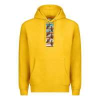 Lemon dinosaur parasaurolophus pen wrap Premium Hoodie - Artiststas