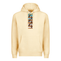 Pina Colada dinosaur parasaurolophus pen wrap Premium Hoodie - Artiststas