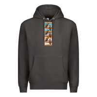 Smoke dinosaur parasaurolophus pen wrap Premium Hoodie - Artiststas