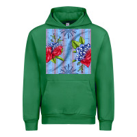 Emerald patriotic rose Urban Hoodie - BundleAndBundleShop