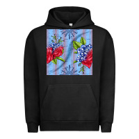Pigment Black patriotic rose Urban Hoodie - BundleAndBundleShop