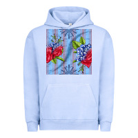 Pigment Grape Ice patriotic rose Urban Hoodie - BundleAndBundleShop