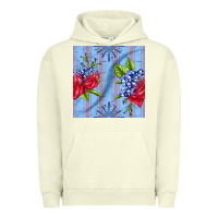 Pigment Pistachio patriotic rose Urban Hoodie - BundleAndBundleShop