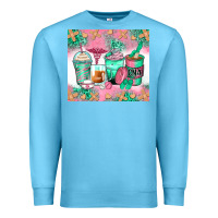 Ocean Blue certified nursing assistant coffee cups Premium Sweatshirt - Zillion Design Studio