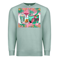 Seafoam certified nursing assistant coffee cups Premium Sweatshirt - Zillion Design Studio