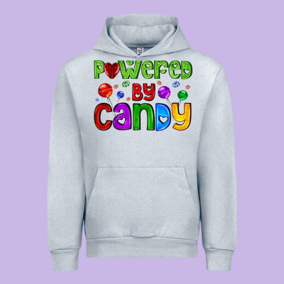 Powered By Candy With Lollipops Urban Hoodie Designed By Adodesignshop