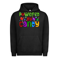 Pigment Black powered by candy with lollipops Urban Hoodie - AdoDesignShop