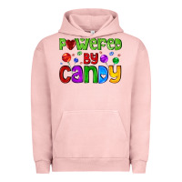 Pigment Salmon powered by candy with lollipops Urban Hoodie - AdoDesignShop
