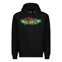 Black home sweet home libbey glass Premium Hoodie - BundleAndBundleShop