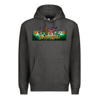 Charcoal Heather home sweet home libbey glass Premium Hoodie - BundleAndBundleShop