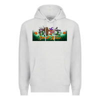 Dove Grey home sweet home libbey glass Premium Hoodie - BundleAndBundleShop
