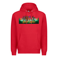 Red home sweet home libbey glass Premium Hoodie - BundleAndBundleShop