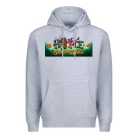 Heather Grey home sweet home libbey glass Premium Hoodie - BundleAndBundleShop