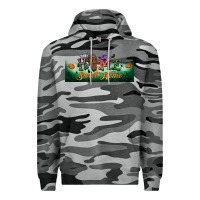 Slate Camo home sweet home libbey glass Premium Hoodie - BundleAndBundleShop