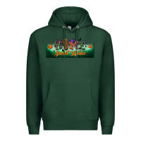 Sports Green home sweet home libbey glass Premium Hoodie - BundleAndBundleShop