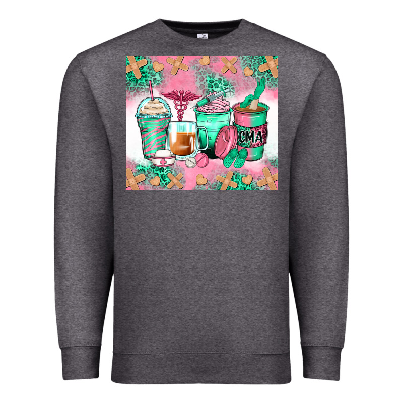Certified Medical Assistant Coffee Cups Premium Sweatshirt by Zillion Design Studio | Teevron