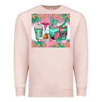 Pale Pink certified medical assistant coffee cups Premium Sweatshirt - Zillion Design Studio