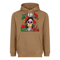 Toasted Coconut mama chingona Heavyweight Hoodie - Zillion Design Studio