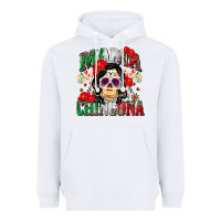 White mama chingona Heavyweight Hoodie - Zillion Design Studio