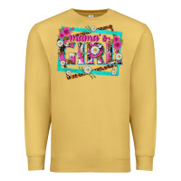 Antique Gold mamas girl Premium Sweatshirt - texasbilliewilder