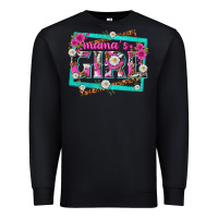 Black mamas girl Premium Sweatshirt - texasbilliewilder