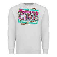 Dove Grey mamas girl Premium Sweatshirt - texasbilliewilder