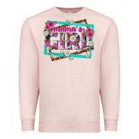 Pale Pink mamas girl Premium Sweatshirt - texasbilliewilder