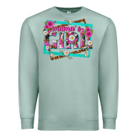 Seafoam mamas girl Premium Sweatshirt - texasbilliewilder