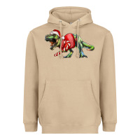 Mushroom t rex christmas Heavyweight Hoodie - RanaPortraitStore