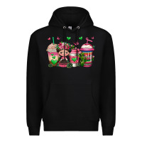 Black mexican coffee cups cafecito Premium Hoodie - Jasminsmagicworld