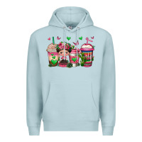 Blue Mist mexican coffee cups cafecito Premium Hoodie - Jasminsmagicworld