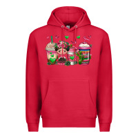 Cardinal mexican coffee cups cafecito Premium Hoodie - Jasminsmagicworld