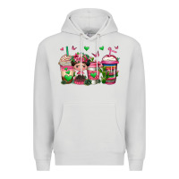 Dove Grey mexican coffee cups cafecito Premium Hoodie - Jasminsmagicworld