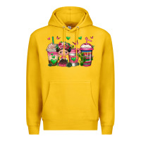 Lemon mexican coffee cups cafecito Premium Hoodie - Jasminsmagicworld