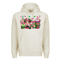 Oatmeal Heather mexican coffee cups cafecito Premium Hoodie - Jasminsmagicworld
