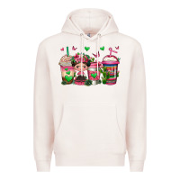 Pale Pink mexican coffee cups cafecito Premium Hoodie - Jasminsmagicworld