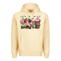 Pina Colada mexican coffee cups cafecito Premium Hoodie - Jasminsmagicworld
