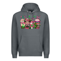 Rock mexican coffee cups cafecito Premium Hoodie - Jasminsmagicworld