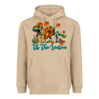 Mushroom t rex tis the season Heavyweight Hoodie - RanaPortraitStore