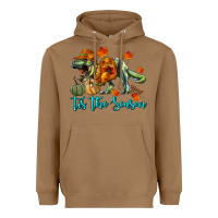 T Rex Tis The Season Heavyweight Hoodie | Teevron