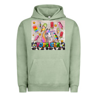 Pigment Oil Green popsicle's and unicorn Urban Hoodie - AdoDesignShop