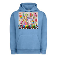 Pigment Pebble Blue popsicle's and unicorn Urban Hoodie - AdoDesignShop