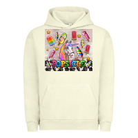 Pigment Pistachio popsicle's and unicorn Urban Hoodie - AdoDesignShop