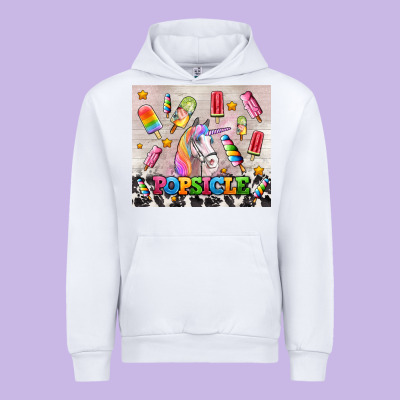 Popsicle's And Unicorn Urban Hoodie Designed By Adodesignshop
