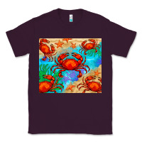 Plum crab Classic Tee - BarkalooDesign