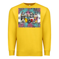 Lemon cartoon characters coffee cups Premium Sweatshirt - Zillion Design Studio