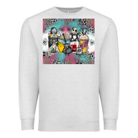 Oatmeal Heather cartoon characters coffee cups Premium Sweatshirt - Zillion Design Studio
