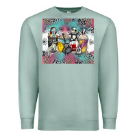 Cartoon Characters Coffee Cups Premium Sweatshirt | Teevron
