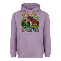 Lavender life is better in the country western Heavyweight Hoodie - texasbilliewilder