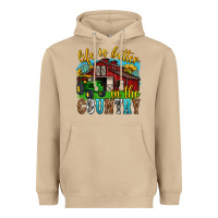 Mushroom life is better in the country western Heavyweight Hoodie - texasbilliewilder